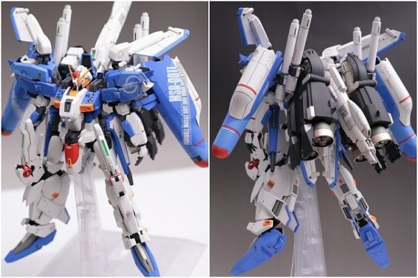 MG Ex-Sガンダム+海外製ディテールアップパーツ MG Ex-Sガンダム+海外製ディテールアップパーツ MG Ex-Sガンダム